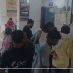 दो अलग-अलग इलाकों में आकाशीय बिजली गिरने से चार लोग झुलसे