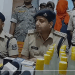 सुल्तानगंज पुलिस को मिली बड़ी सफलता भारी मात्रा में विदेशी शराब  के साथ एक अभीयुक्त को हथियार के साथ किया गिरफ्तार