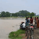 पीरपैंती प्रखंड के कई गांव में घुसा बाढ़ का पानी