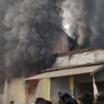 मोतिहारी में भीषण आग का तांडव, चार घर जलकर खाक