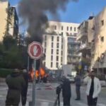 तेल अवीव में ईरानी मिसाइल हमले का दावा, रिहायशी इलाके में नुकसान और लोग घायल !