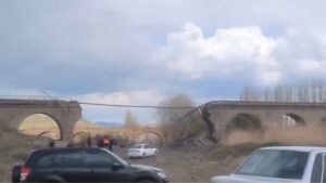 रेलवे ब्रिज पर हमला, अहम रेल लिंक और गोला-बारूद भंडार प्रभावित !