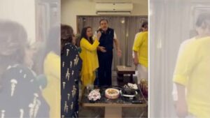 पूनम ढिल्लों ने दोस्त दीपक पराशर का जन्मदिन अपने घर मनाया !