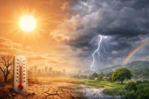 रांची और आसपास के इलाकों में मौसम ने बदली करवट |