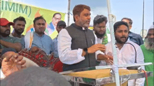 आसनसोल में ओवैसी की जनसभा, दानिश अजीज के लिए मांगे वोट; टीएमसी और भाजपा पर साधा निशाना