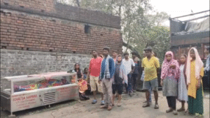 जोहान सोरेन की मौत के बाद ग्रामीणों का धरना, प्रबंधन पर लापरवाही का आरोप