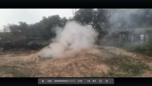 बलिया में महिला से मारपीट का आरोप, पुलिस की कार्रवाई CCTV में कैद