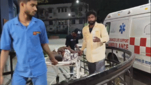 बारात के बीच फायरिंग से दहला इसुआ गांव, निर्दोष व्यक्ति को लगी गोली