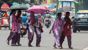 उत्तर से मध्य भारत तक भीषण गर्मी का कहर, तापमान 45°C तक पहुंचा !