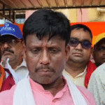 किसानों से वादा खिलाफी के विरोध में भाजपा का धरना