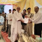 खानपुर में प्रखंड सहयोग सह जन कल्याण शिविर का डीएम-एसपी ने किया निरीक्षण