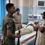 राजगीर मलमास मेला ड्यूटी से लौटने के दौरान हुआ हादसा, अस्पताल में चल रहा इलाज