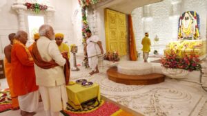 प्रधानमंत्री मोदी के 12 वर्ष पूरे होने पर कपिलेश्वर मंदिर में विशेष पूजा,