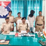 चोरी की बुलेट बाइक और मोबाइल के साथ एक आरोपी गिरफ्तार