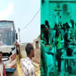 बड़ा हादसा, मजदूरों से भरी बस में दौड़ा करंट, दंपति की दर्दनाक मौत