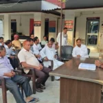 हरिहरपुर-तोपचांची में शांति समिति की बैठक, मुहर्रम को शांतिपूर्ण बनाने की अपील