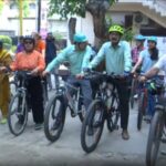 विश्व साइकिल दिवस पर 110 बेटियों की साइकिल रैली, फिटनेस और हरियाली का दिया संदेश