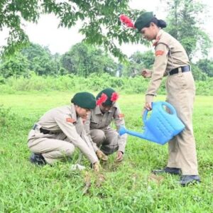 विश्व पर्यावरण दिवस पर एसएसबी जयनगर ने लगाए 1200 पौधे