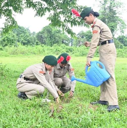 विश्व पर्यावरण दिवस पर एसएसबी जयनगर ने लगाए 1200 पौधे