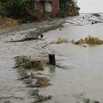 गंडक नदी के बढ़ते जलस्तर से दहशत, गांव बचाने के लिए खुद मैदान में उतरे ग्रामीण
