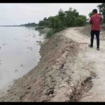 सिकरहना नदी का बढ़ता जलस्तर, सुगौली के कई गांवों पर बाढ़ का खतरा, प्रशासन अलर्ट