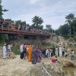 किशोर के नदी में डूबने के बाद भड़के ग्रामीण, समय पर राहत नहीं मिलने पर बसैठ-पुपरी मार्ग किया जाम