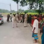 उपमुख्यमंत्री विजय चौधरी के काफिले को रोकने का प्रयास, ग्रामीणों और प्रशासन के बीच नोकझोंक