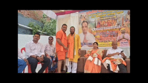 मानगो चाणक्यपुरी से 251 कांवरियों की निःशुल्क बाबा धाम यात्रा रवाना