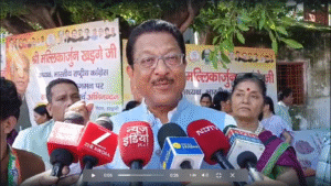 खड़गे ने बीजेपी-आरएसएस पर बोला हमला