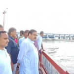 गंडक नदी के बढ़ते जलस्तर से चिंता, सांसद सुनील कुमार ने गंडक बराज का लिया जायजा