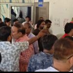 कालीबाग मंदिर परिसर में पार्क निर्माण का विरोध, बेतिया नगर निगम में जमकर हंगामा