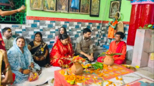 101वें महा रक्षाकाली पूजनोत्सव में शामिल हुए झरिया विधायक रागिनी सिंह और धनबाद महापौर संजीव सिंह