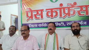 एसआईआर प्रक्रिया को लेकर कांग्रेस जिलाध्यक्ष ने उठाए सवाल, मुख्य चुनाव आयुक्त पर कार्रवाई की मांग