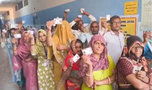 कोटा निकाय चुनाव में EVM खराबी की शिकायत, कुछ केंद्रों पर पुनर्मतदान का फैसला !