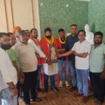 राजपूत विचार मंच ने जिलाध्यक्ष दिलीप सिंह को किया सम्मानित