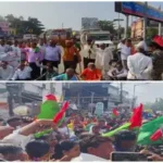 बोकारो में झारखंड आंदोलनकारियों का चक्का जाम, स्थानीय नीति लागू करने की मांग