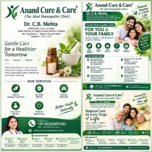 Anand Cure & Care Dhanbad | Dr. C.B. Mehta | Homeopathic Clinic & Branches
