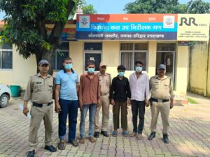 रुड़की में बंद मकान में लाखों की चोरी का खुलासा, चार शातिर गिरफ्तार; जेवरात समेत माल बरामद