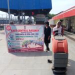 धनबाद रेल मंडल में स्वच्छता पखवाड़ा के तहत व्यापक सफाई अभियान