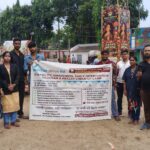 दिव्यांग बच्चों के भविष्य के लिए दुर्गापूजा में भी सक्रिय पहला कदम की टीम