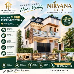 धनबाद में आधुनिक जीवनशैली का नया पता बन रहा Nirvana City, Hub India Realty लेकर आया सपनों के घर का अवसर